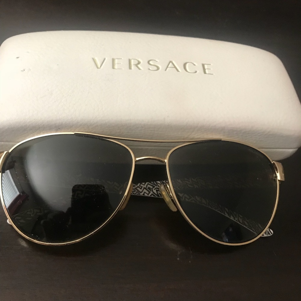 versace aviator sunglasses